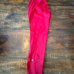 lululemon athletica Vibrant Red Kids Leggings